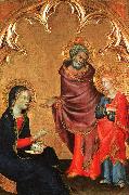 Simone Martini Christ Discovered in the Temple oil painting on canvas